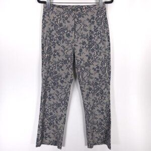 Signé PARIS‎ MADE IN FRANCE 🇫🇷 Floral Lace Pants Trousers Size 40 US 8
